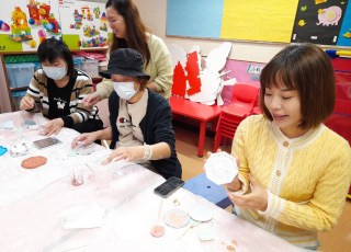 YMCA水磨石飾物工作坊家長小組